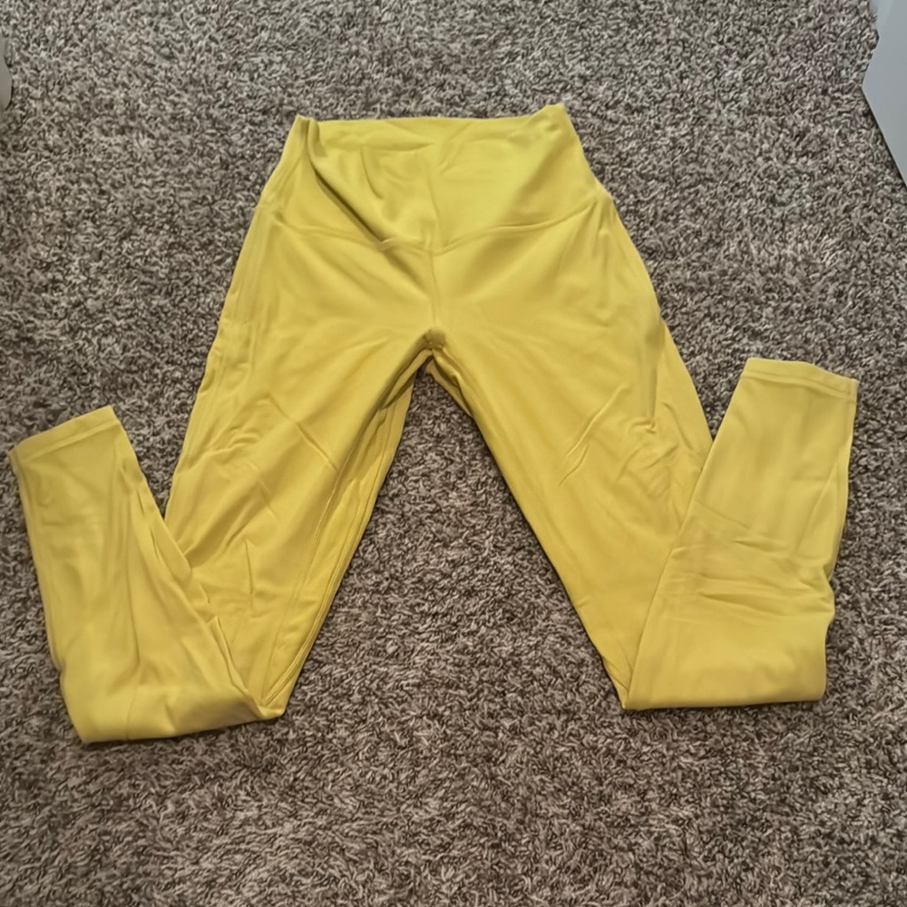 Bright Yellow Leggings